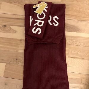 Michael Kors headband and scarf set